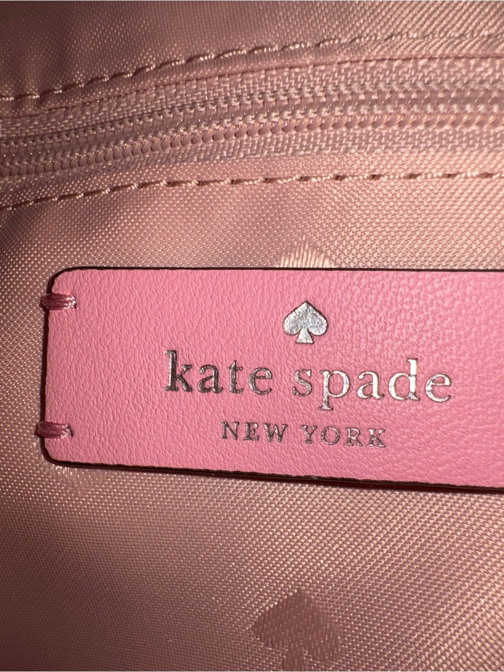 kate spade Pink Tweed Shoulder Bag with Chain Strap and Top Handle - Picture 7 of 13